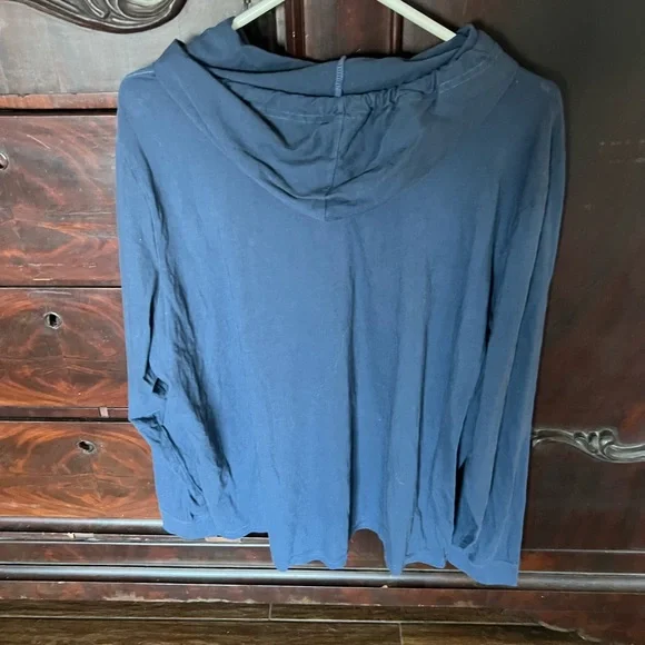 Life Is Good Navy Women's Crusher Tee with Subtle Logo - Picture 3 of 4